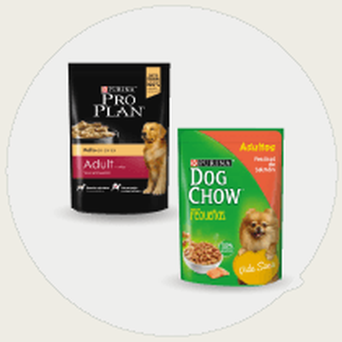 Purina Pro Plan Adult + Dog Chow Adult